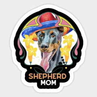 Shepherd Mom Sticker